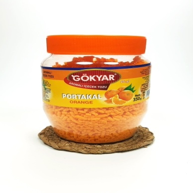 TOPTANBULURUM 1 Adet Portakal + 1 Adet Limon Aromalı Toz Içecek Oralet 2x350 gr