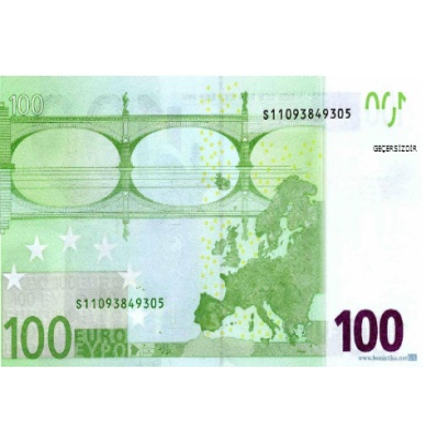 TOPTANBULURUM Şaka Parası - 100 Adet 100 Euro