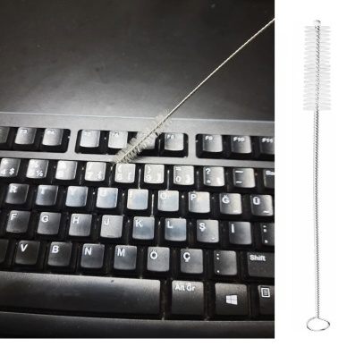 TOPTANBULURUM 3 Lü Pratik Fırça  Esnek Bükülebilir Klavye Mouse Arası Temizlik Fırçası