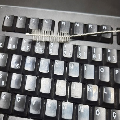 TOPTANBULURUM 3 Lü Pratik Fırça  Esnek Bükülebilir Klavye Mouse Arası Temizlik Fırçası