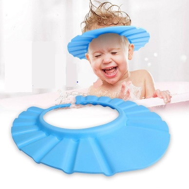 TOPTANBULURUM 2 li Set Bebek Banyo Şapkası - Bebek Küvet Filesi