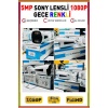 8 Kameralı IP Set 1TB 3060- 5MP Sony Lensli HD Gece Renkli Güvenlik Kamerası Sistemi -Cepten izle