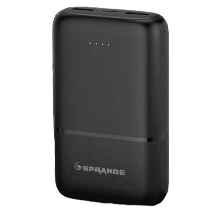 Sprange SR-P12 10000mAh Portable Fast Charger Taşınabilir PowerBank ( Kılıf Hediyeli )