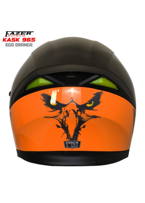 FAZER HELMETS KASK 965 EGO ORANGE