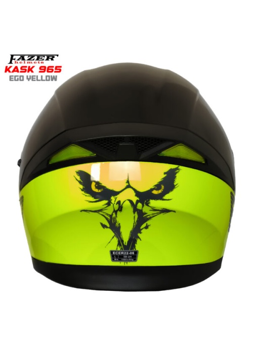 FAZER HELMETS KASK 965 EGO YELLOW
