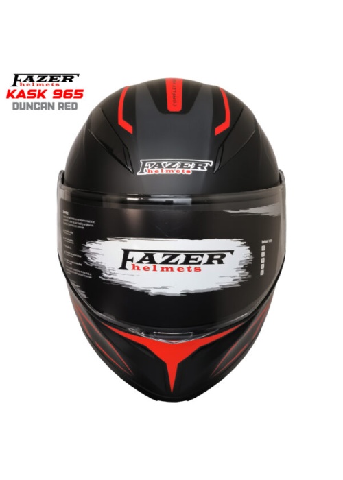 FAZER HELMETS KASK 965 DUNCAN RED