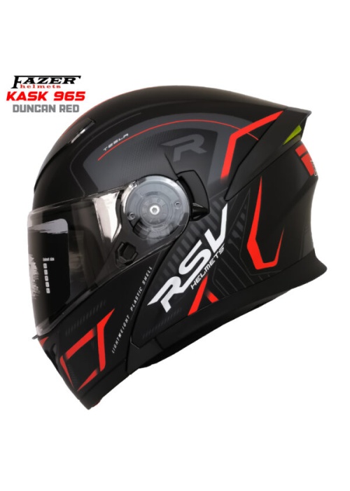 FAZER HELMETS KASK 965 DUNCAN RED