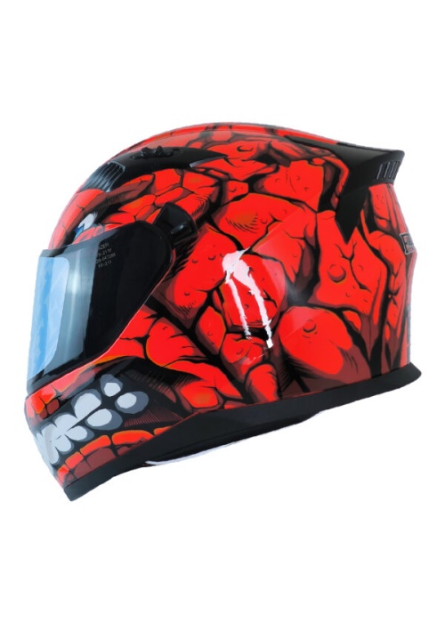 FAZER FX-211 Full Face Kask FANTASTIC RED