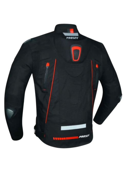 Prosev 186 Hörgüçlü 4 Mevsim Motosiklet Montu Siyah