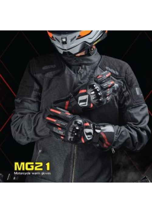 Ones Again MG21 Kışlık Kırmızı Eldiven