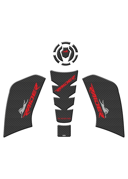 TVS RAIDER 125 2023 - 2024 UYUMLU TANK PAD SET 002
