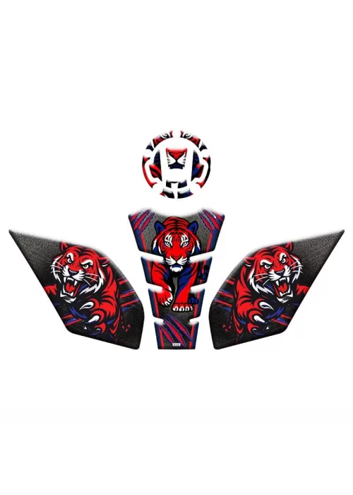 CF MOTO 250 SR 2020 - 2024 UYUMLU TANK PAD SET 011