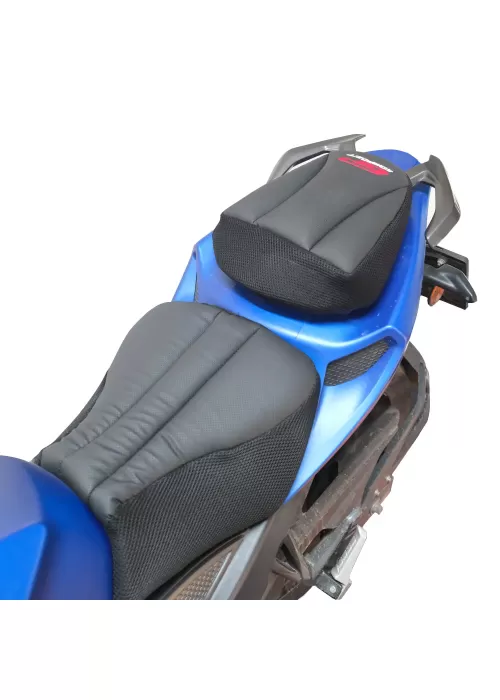 GP Kompozit SLK03 Universal İki Parça Motosiklet Konfor Sele Kılıfı Siyah