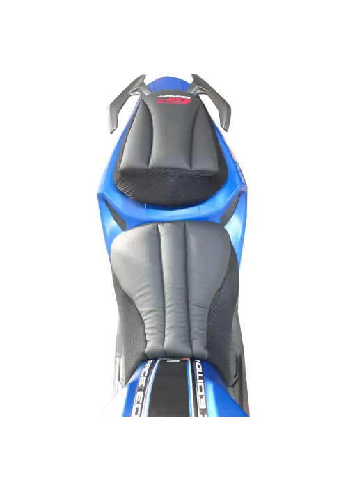 GP Kompozit SLK03 Universal İki Parça Motosiklet Konfor Sele Kılıfı Siyah