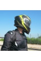 CGM 311G BLAST SPORT KAPALI KASK Mat Siyah-Sarı XL