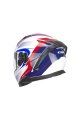 CGM 311G BLAST SPORT KAPALI KASK Beyaz-Mavi XL