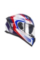 CGM 311G BLAST SPORT KAPALI KASK Beyaz-Mavi XL
