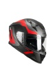 CGM 311R BLAST RACE KAPALI KASK Antrasit-Kırmızı XL