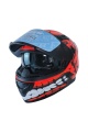 FAZER FX-211 Full Face Kask FANTASTIC RED