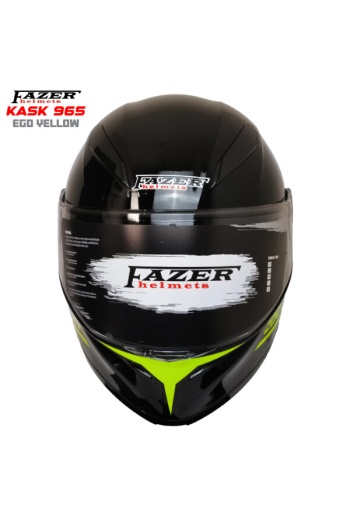 FAZER HELMETS KASK 965 EGO YELLOW