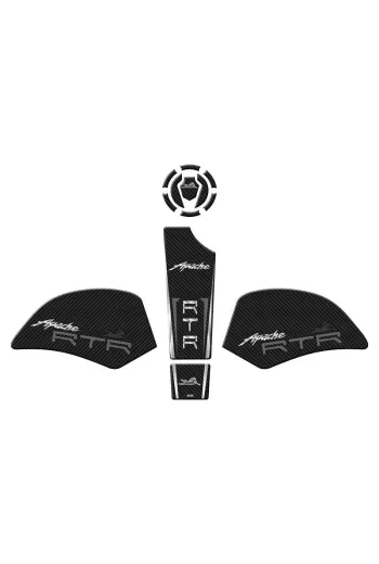 TVS APACHE RTR 200 2022 - 2025 UYUMLU TANK PAD SET 004