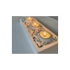 Dekoratif 3lü Tealight Mumluk (3 ADET TEALİGHT MUM HEDİYELİ)