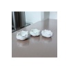 3’lü Lotus çiçeği & Dekoratif Mumluk & Hediyelik eşya & Tealight mumluk & dekor süs & alçı mumluk