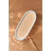 Oval Beton Kasede Inci Toz Mum