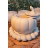 Dekoratif Tepside Balkabağı Soya Wax Mum