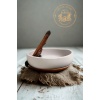 Palo Santo Tütsü Seti – 4 Adet Palo Santo (30-35 gr) ve Palo Santo Tütsülük (Beyaz) - Peru
