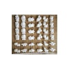 35 Adet (3D) Hayvanlar Alemi Taş Boyama Figür Çocuk Gelişimi Boyama Etkinlik Seti Zoo Stone Painting