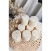Dekoratif Tepsili Bubble Mum 3lü Set