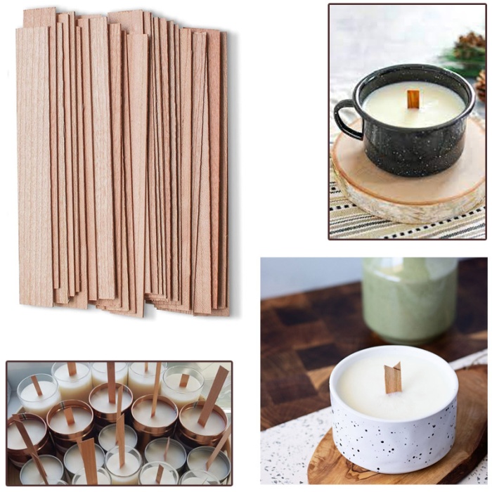 Ahşap Mum Fitili (Bambu)