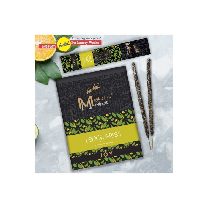 Lemon Grass Magical Manifest Sanatsal Doğal El Yapımı Premium Kalite Tütsü