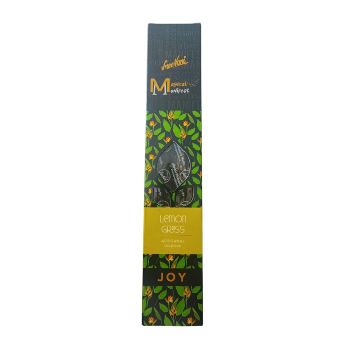 Lemon Grass Magical Manifest Sanatsal Doğal El Yapımı Premium Kalite Tütsü