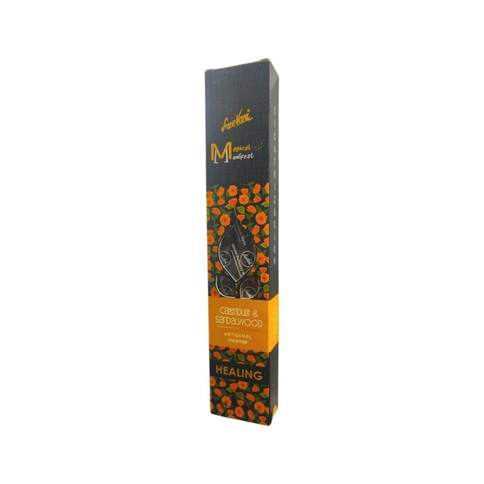 Calendula & Sandalwood Magical Manifest Sanatsal Doğal El Yapımı Premium Tütsü