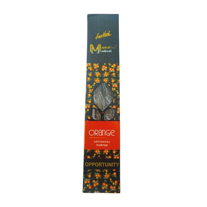 Orange Magical Manifest Sanatsal Doğal El Yapımı Premium Kalite Tütsü