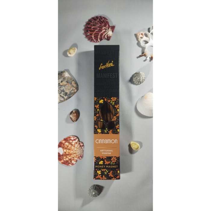 (TARÇIN-CINNAMON) Manifest Sanatsal Doğal El Yapımı Premium Kalite Tütsü ( 6 Adet)