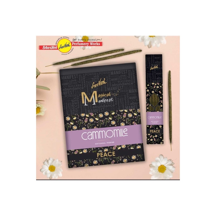 Camomile (PAPATYA) Kokusu Magical Manifest Sanatsal Doğal El Yapımı Premium Kalite Tütsü
