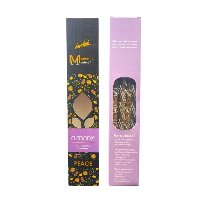 Camomile (PAPATYA) Kokusu Magical Manifest Sanatsal Doğal El Yapımı Premium Kalite Tütsü