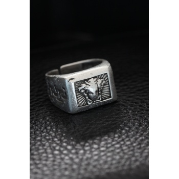 Ayarlanabilir Medusa Model Erkek Yüzük - TJ-EY469