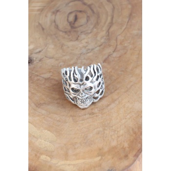 Kuru Kafa Model Ayarlanabilir Erkek Yüzük - TJ-EY544