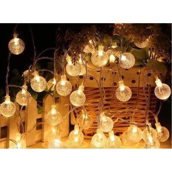 3M 20 Led Kristal Top Gün Işığı Pilli 2 Kademeli MZ-307