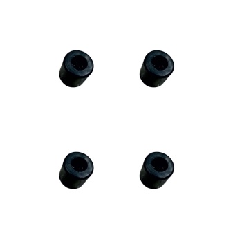 Baza Stoperi Plastik - 30MM - Sඈyah HKS283 - 4 Adet