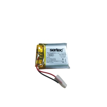 602425 3.7V 300mAh Li-Polymer Pil (Devreli/1.5A)