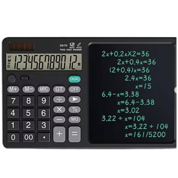 ZR900 Siyah Yazı Tahtalı Hesap Makinesi