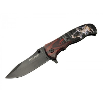 Kurtlu Çakı 20 cm Yarı Otomatik