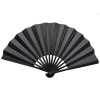 Plastik Kumaş Yelpaze 12 li Siyah