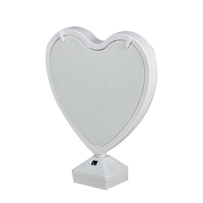 Led Işıklı Kalpli Sihirli Ayna