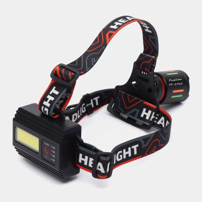 Şarjlı Profesyonel Zoomlu Kamp Avcı Balıkçı Kafa Lambası Feneri PS-2910